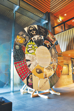 NGV protest wheel