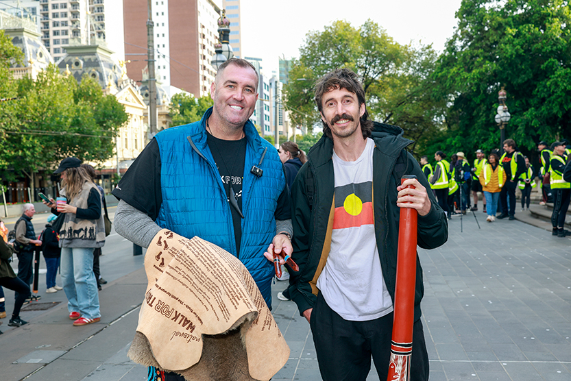 Walk for Truth sets off from Spring St