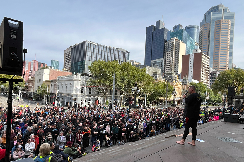 Walk for Truth sets off from Spring St