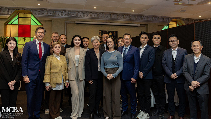 Penny Wong visits Chinatown as MCBA builds links between government, business and community