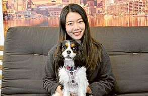 Docklands News’s office dog