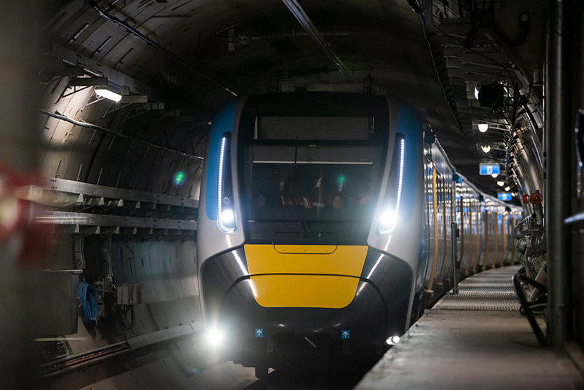 Metro Tunnel achieves major milestone with first test trains 
