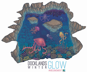 Docklands to glow