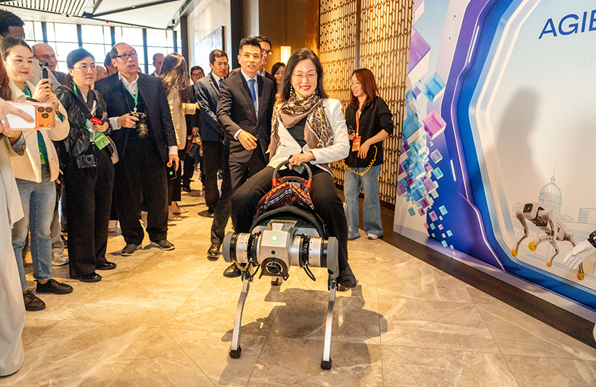 AGIBOT showcases robotics future in Melbourne