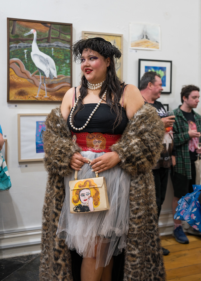 Artist’s bold new show lands at Donkey Wheel House