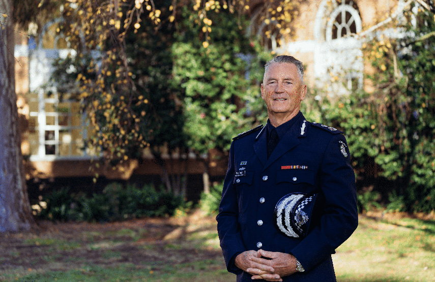 Chief Commissioner active in CBD arrest