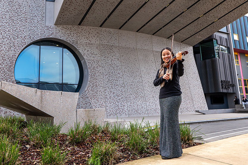 Meet Melbourne Conservatorium of Music student, Jessica Leigh