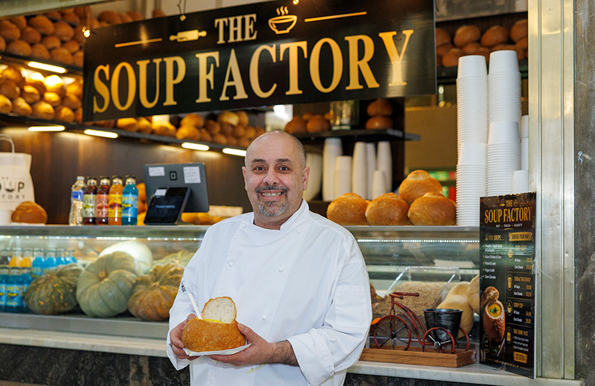 Soup Factory serves winter comfort at QVM