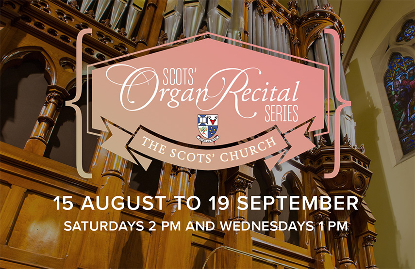 Scots’ Church announces 2026 Organ Recital Series