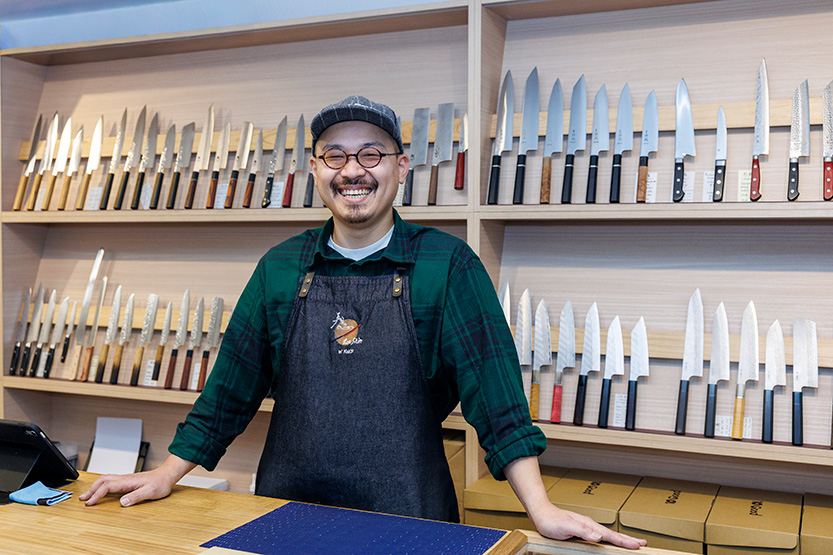 There’s happiness in a sharp, handmade blade