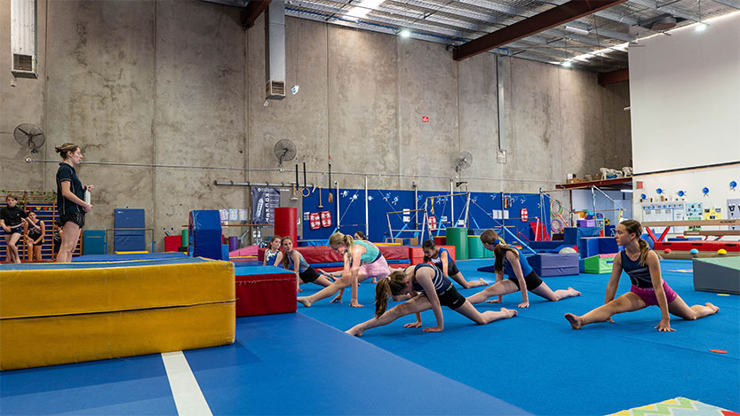 Fishermans Bend Gymnastics Club calls for permanent home