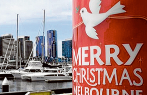 City of Melbourne Christmas marketing
