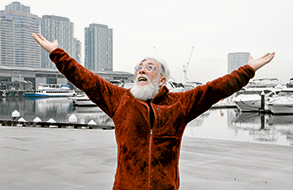 Docklands inspires visiting actor