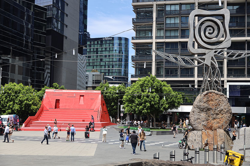 Lord Mayor says promenade delays “really unacceptable”, admits red stairs “look tired”