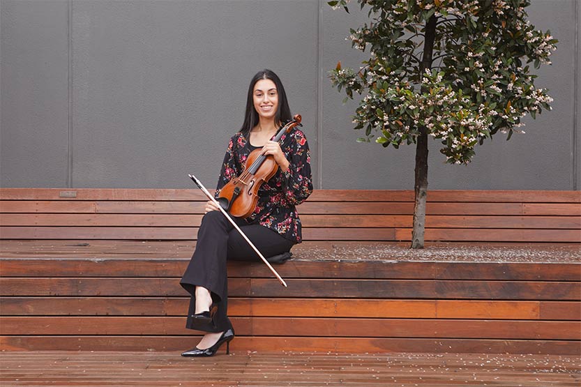 Meet violin student Sara Barbagallo