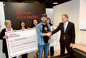 Big gift to local charity