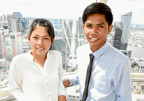 Dream time for visiting students