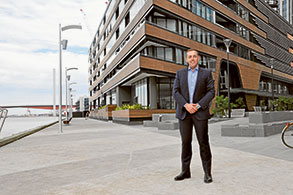 Tim leaves Victoria Harbour proud