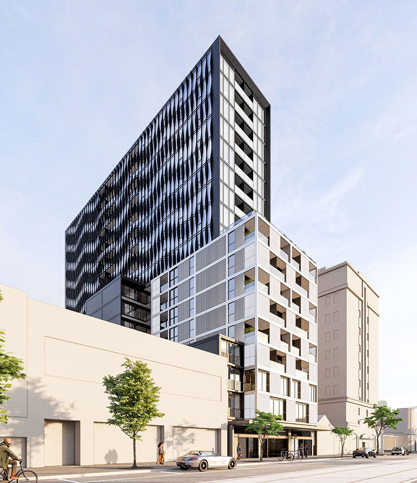 Built-to-rent complex nears completion 