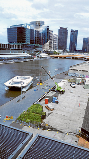 Mixed responses to helipad removal