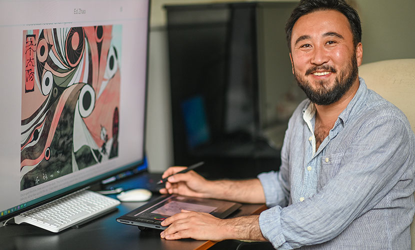 Gracious artist hopes to share joy of city living with community