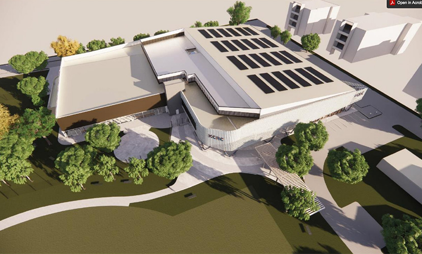 Demolition of old Kensington Community Recreation Centre begins
