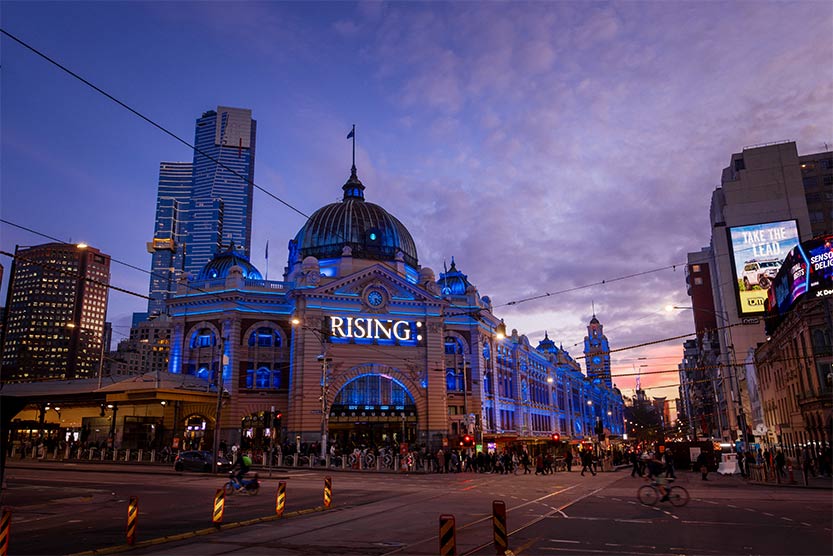 Melbourne comes alive with RISING 2024