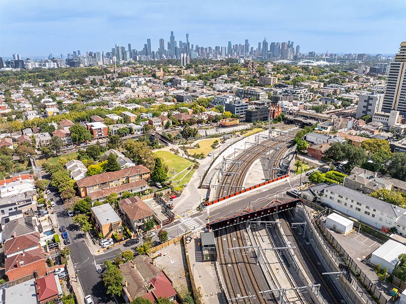 South Yarra park now open after Metro Tunnel upgrades