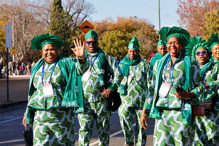 Lions roar at 2024 International Parade of Nations