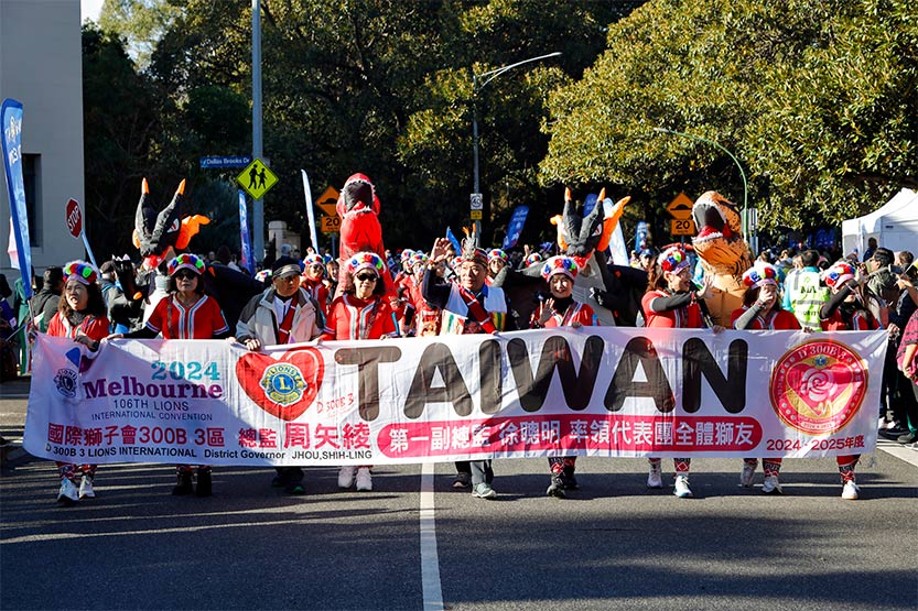 Lions roar at 2024 International Parade of Nations