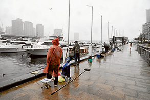 Rain, what rain?
