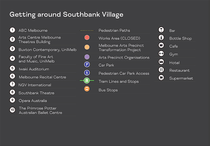 The latest from the Melbourne Arts Precinct Transformation