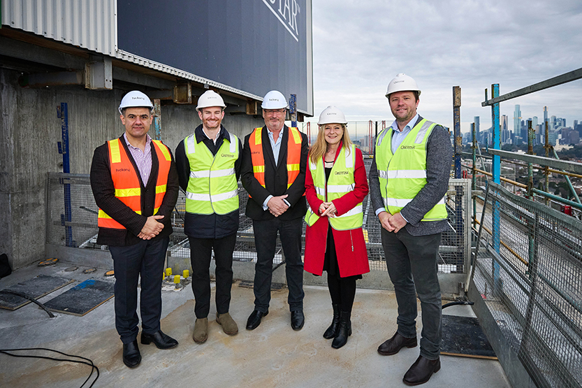 Greystar tops out second build-to-rent project in South Yarra