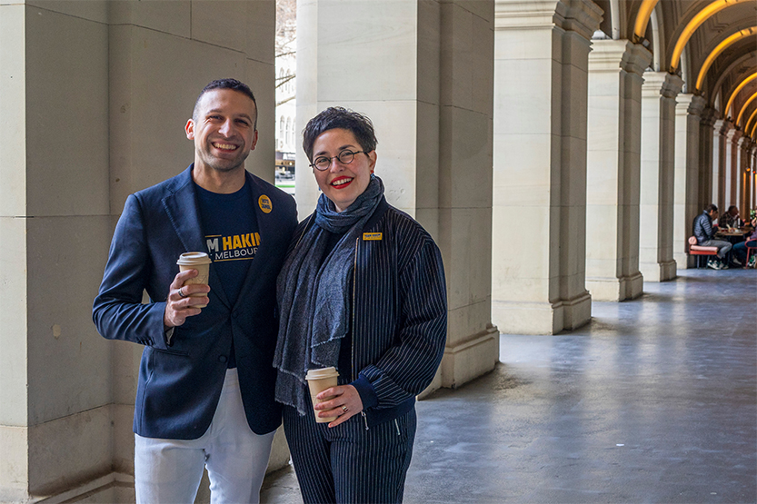Cr Jamal Hakim pushing to make history in Melbourne