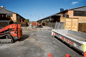 Central Pier repair works