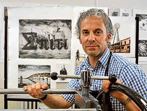 The symbolism of the docks: James Pasakos’s depictions of Docklands