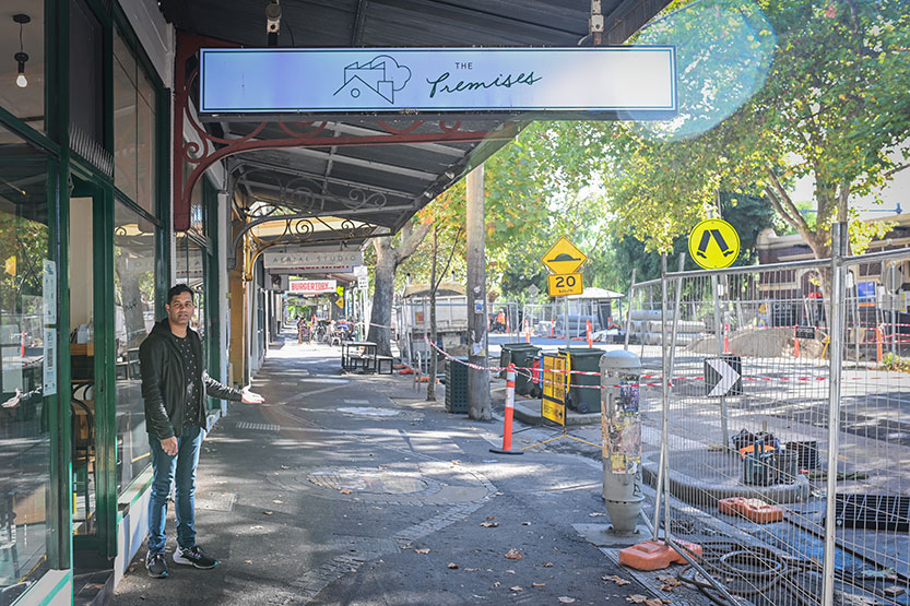 Bellair St traders express frustration as street works hurt business