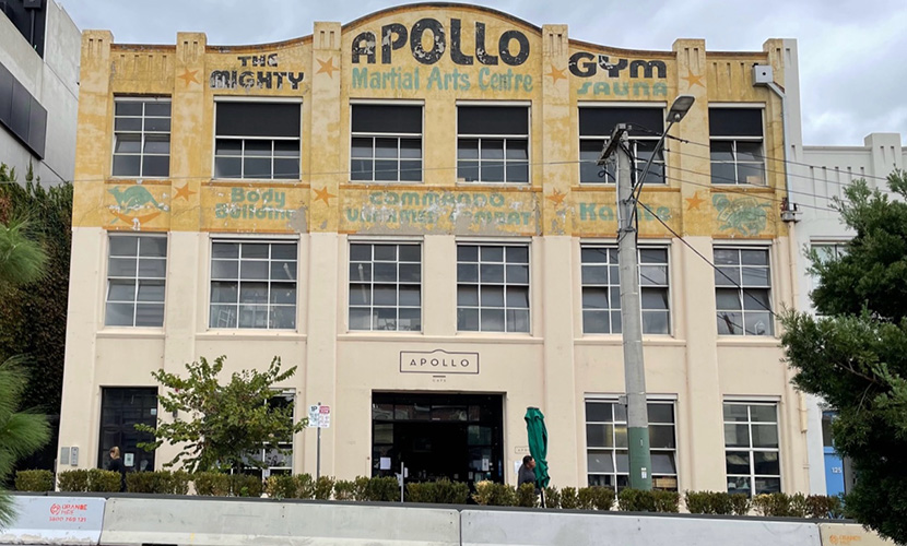 The West Melbourne Apollo building