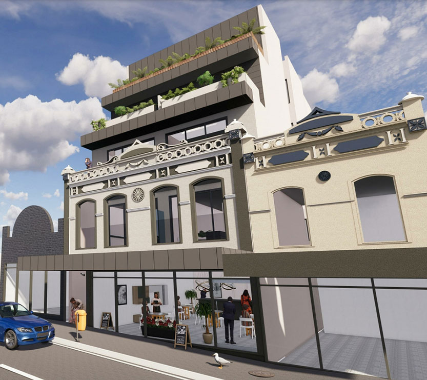 Fire-ravaged shop could be turned new development under new plans