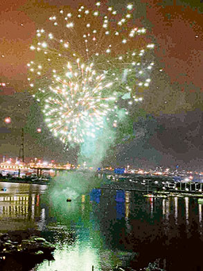Hopes raised for water fireworks