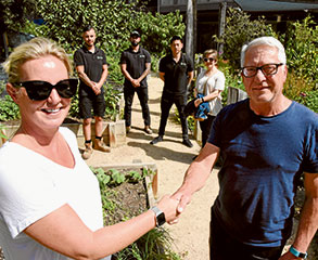 Financial support for garden