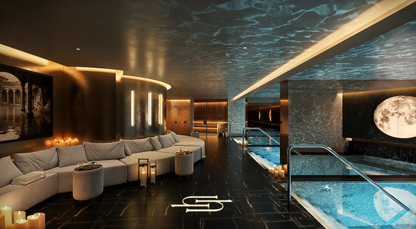 GURNER unveils luxury wellness club SAINT Black in Southbank