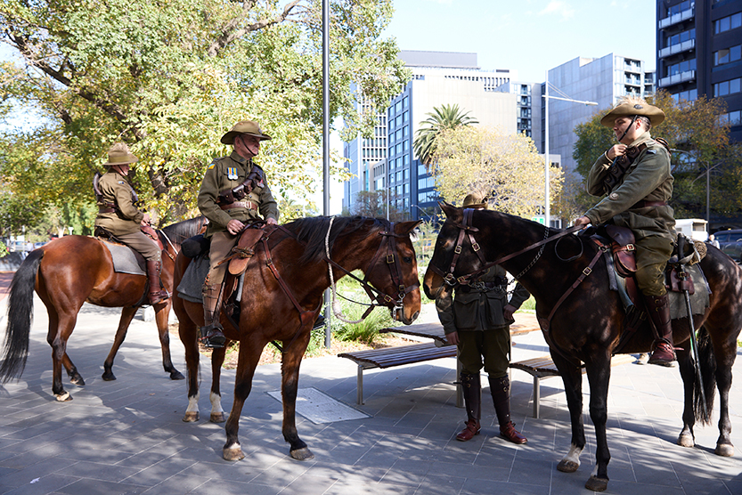 South African Soldiers Memorial returns to revitalised ANZAC Station precinct