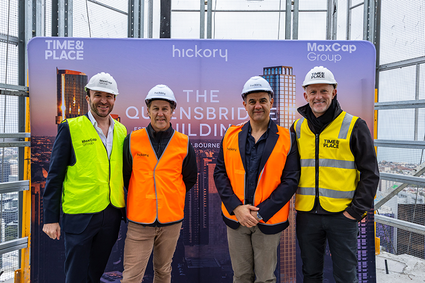 Queensbridge Building tops out as Southbank’s transformation gathers pace