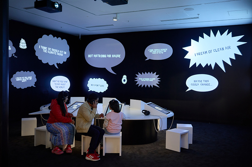 Playful new exhibition inspires young minds to imagine a better planet