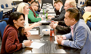 Speed networking