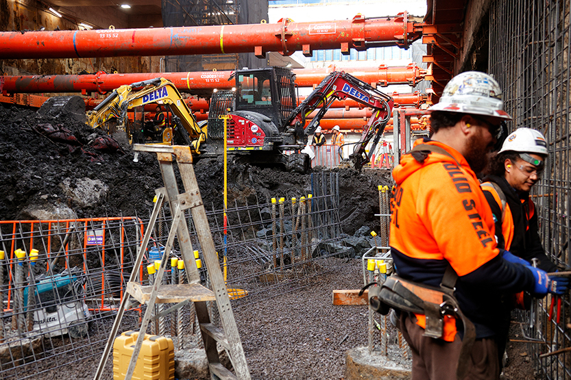 Arts Centre Melbourne expansion hits major milestone with underground works complete