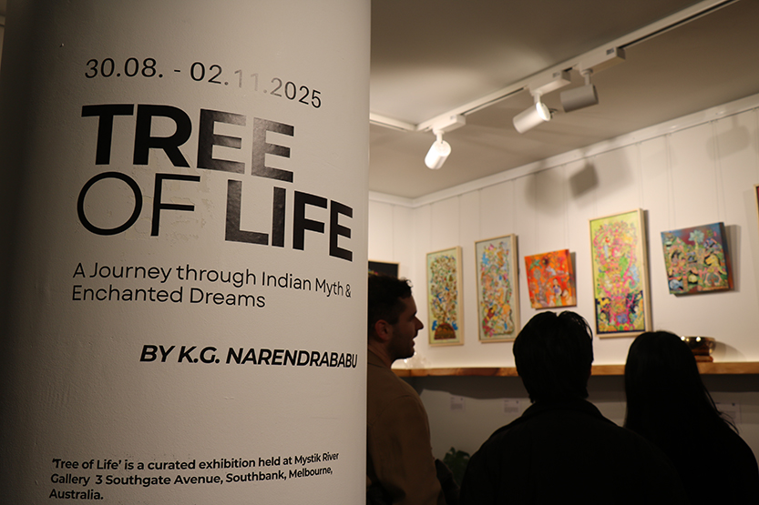 Mystik River Gallery welcomes Indian exhibition Tree of Life