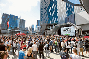 UFC to return to Docklands