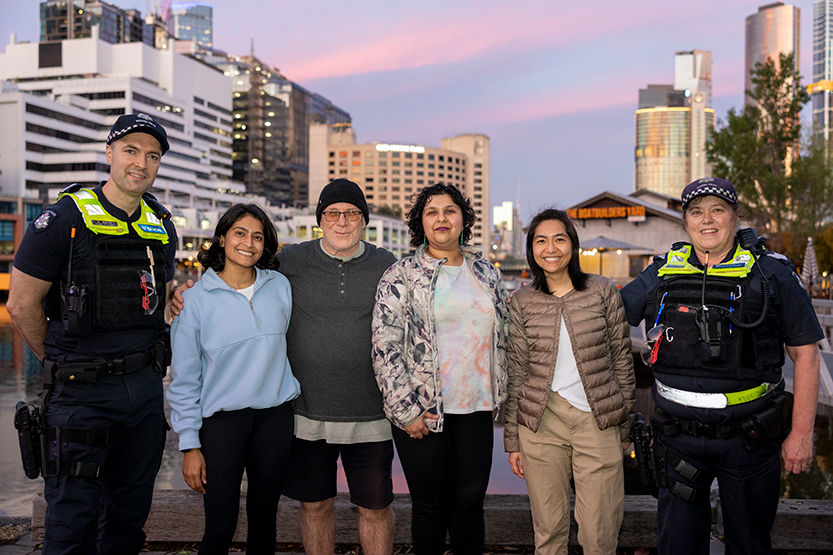 Southbank Evening Walking Group steps out for safety and connection